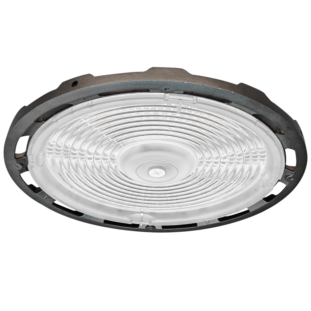 Adjustable Beam Angle LED High Bay 320-280-240W UFO CCT Selectable 120-347V 0-10V Dimmable From LED Network