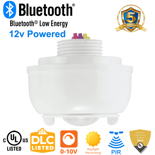 Ceiling Mount PIR Occupancy Sensor Motion Sensor For Networked Lighting Controls 12v UL LNCMS-107 For LN Wireless Lighting Controls From LED Network