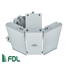Foldable Linear LED High Bay 80W 100W 150W 3CCT Selectable DLC 120-347v  0-10v Dimmable Smart Ready ETL from LED Network