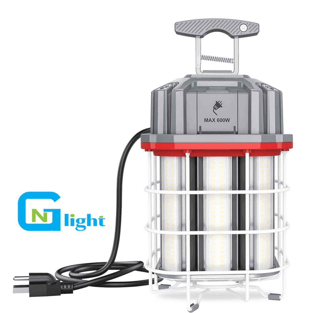 100 Watt Linkable LED Temporary Work Light Construction Light 5000k 14000 Lumens cETL 100-277v LED Network 2