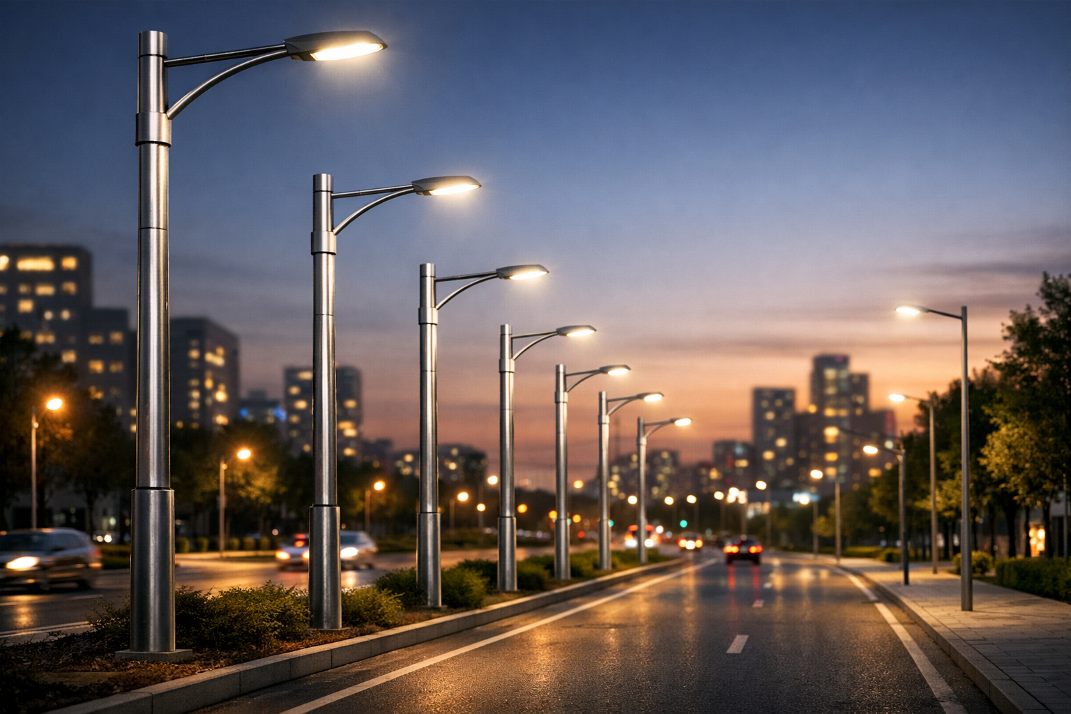 Best Steel Light Poles for Street Lighting Projects