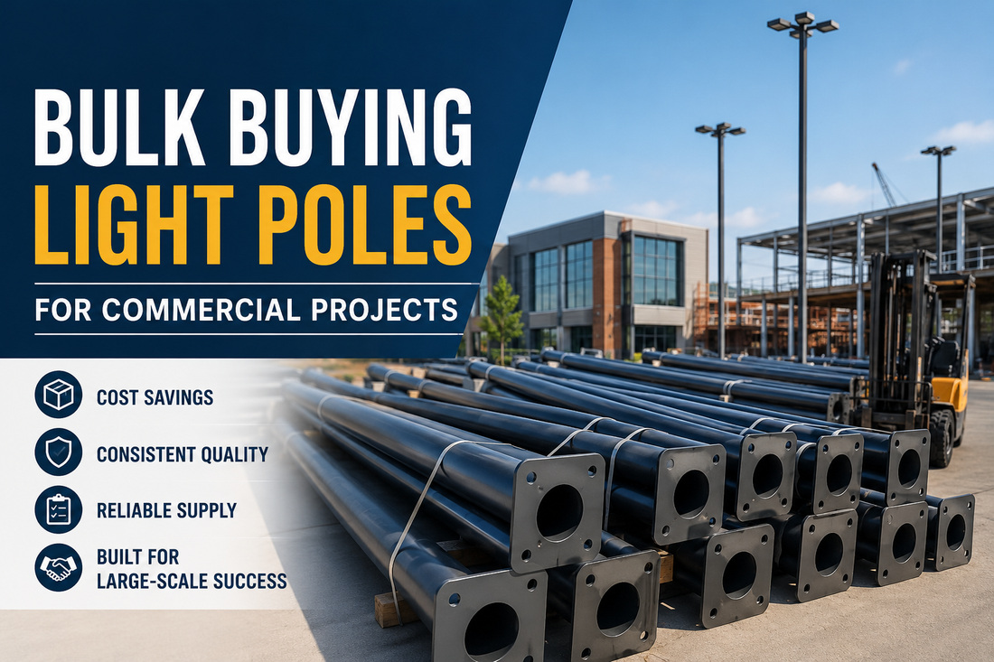 Bulk Buying Light Poles for Commercial Projects