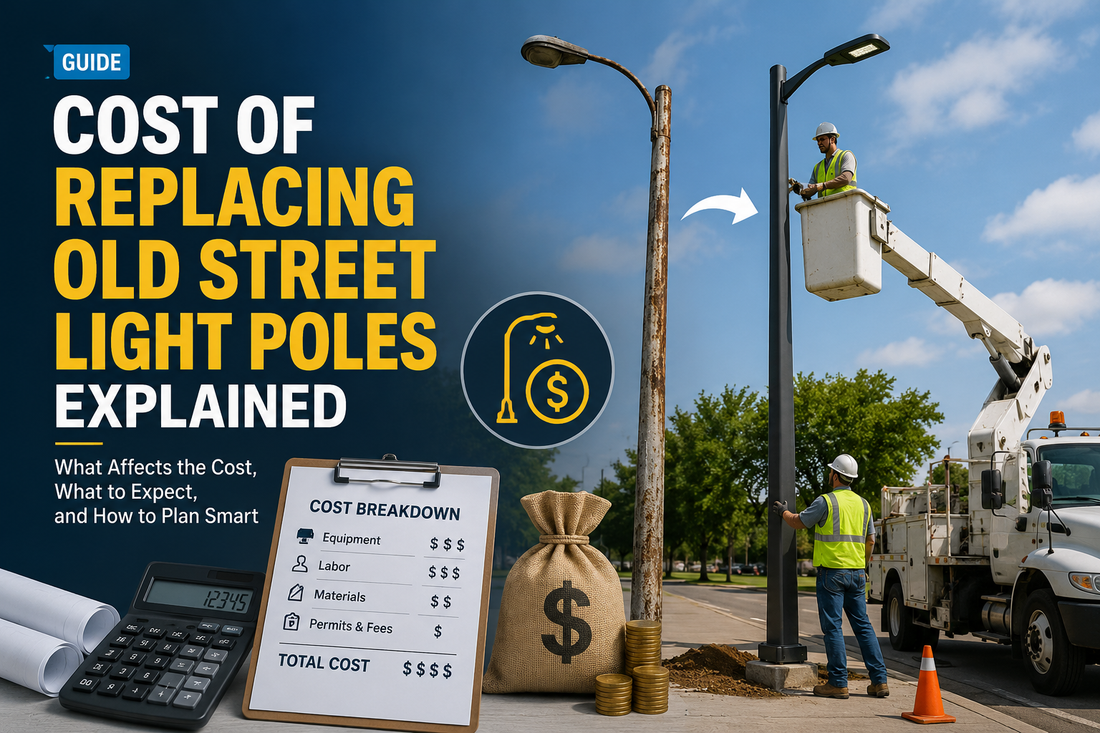 Cost of Replacing Old Street Light Poles Explained