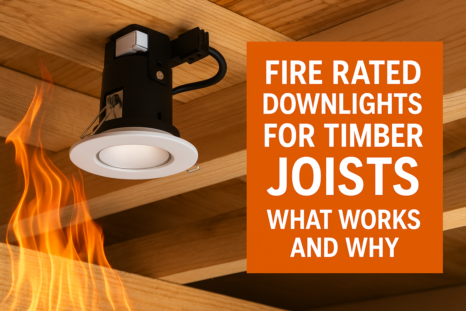 Fire Rated Downlights for Timber Joists What Works and Why