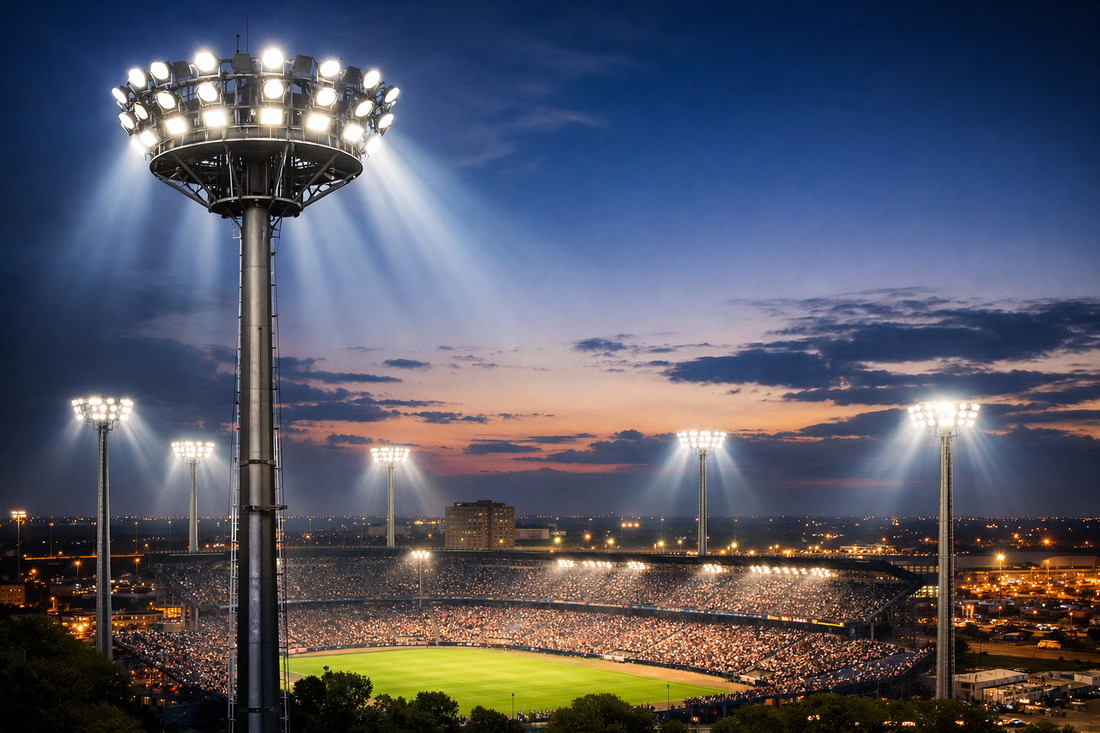 High Mast Light Poles for Stadium and Large Area Lighting
