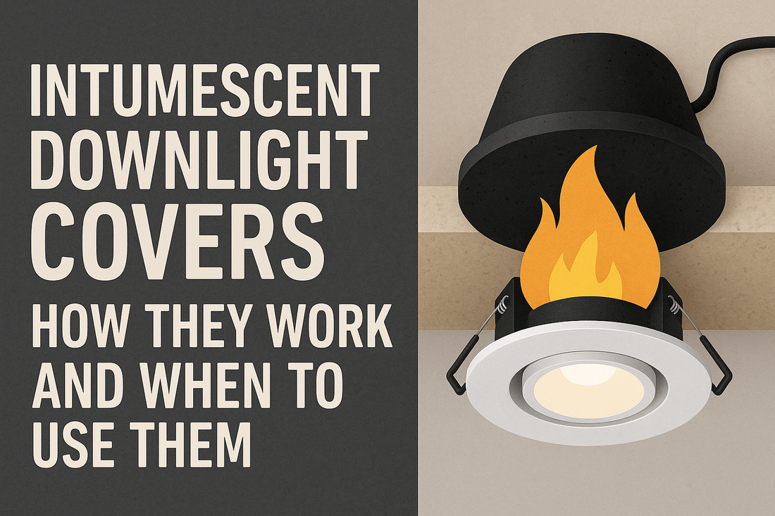Intumescent Downlight Covers How They Work and When to Use Them