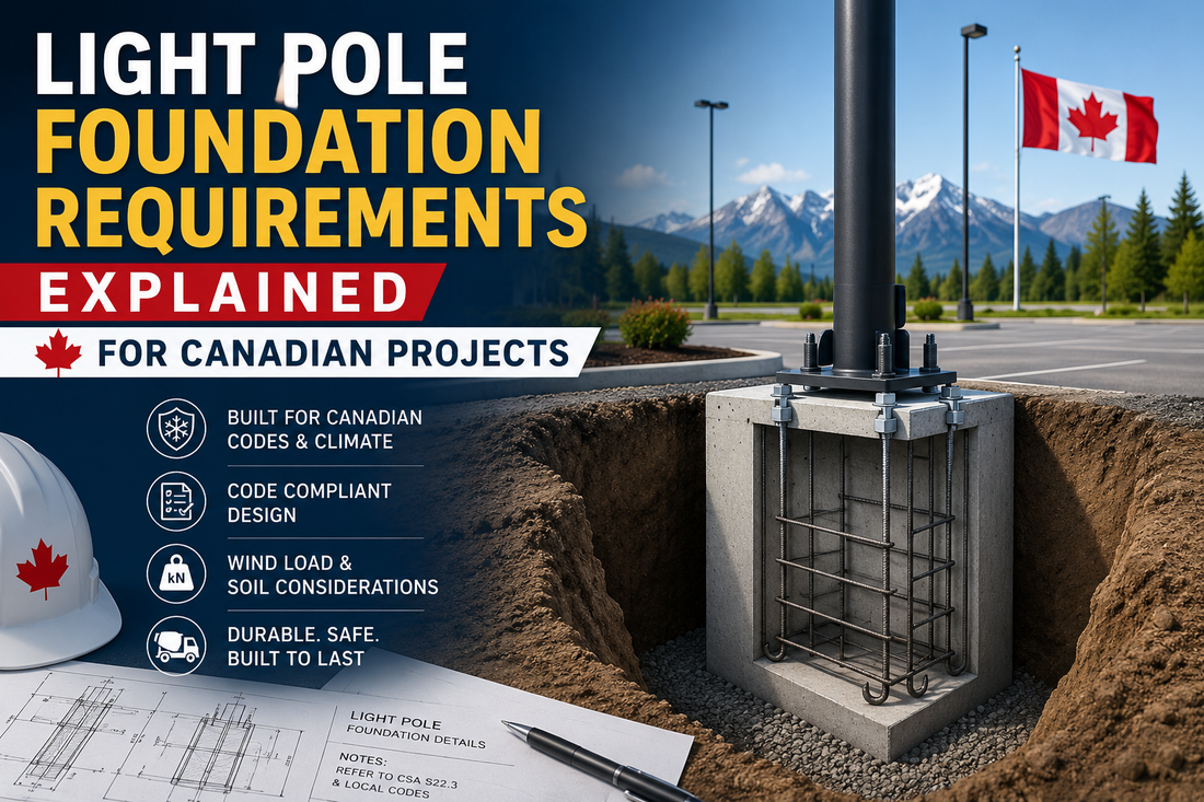 Light Pole Foundation Requirements Explained for Canadian Projects