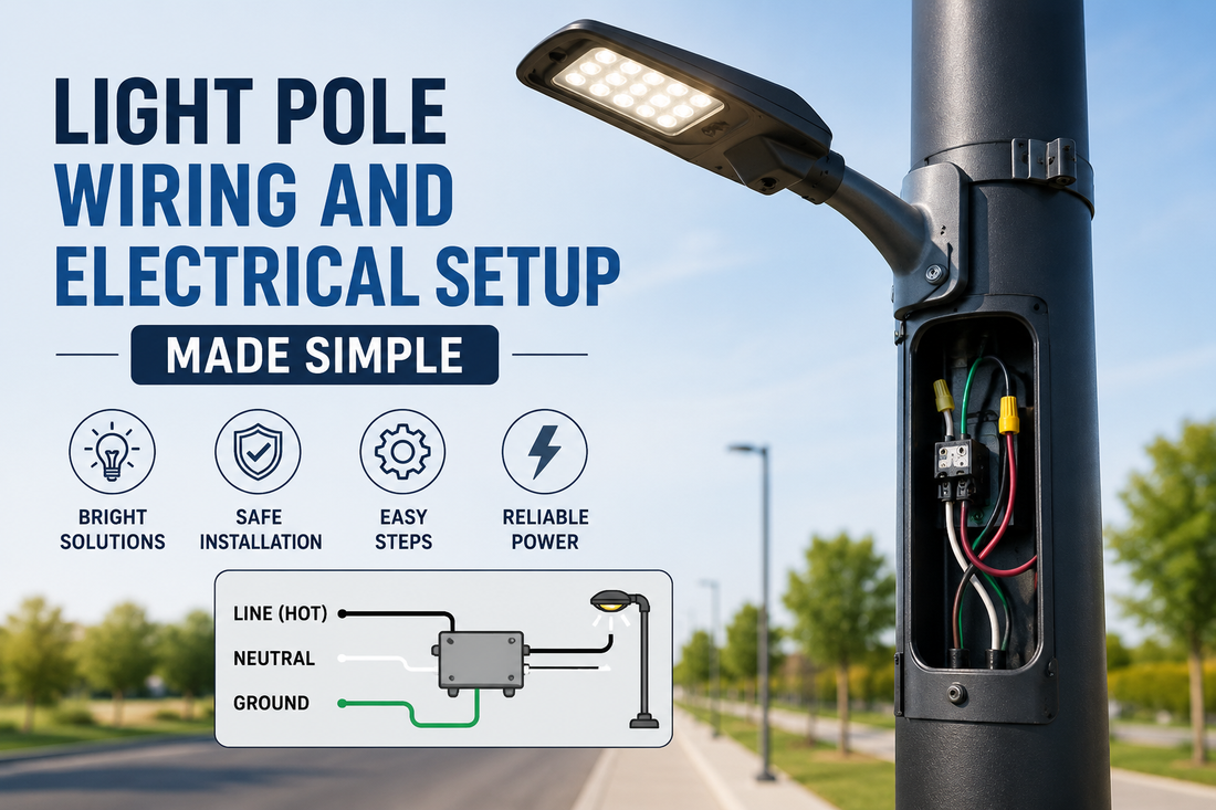 Light Pole Wiring and Electrical Setup Made Simple