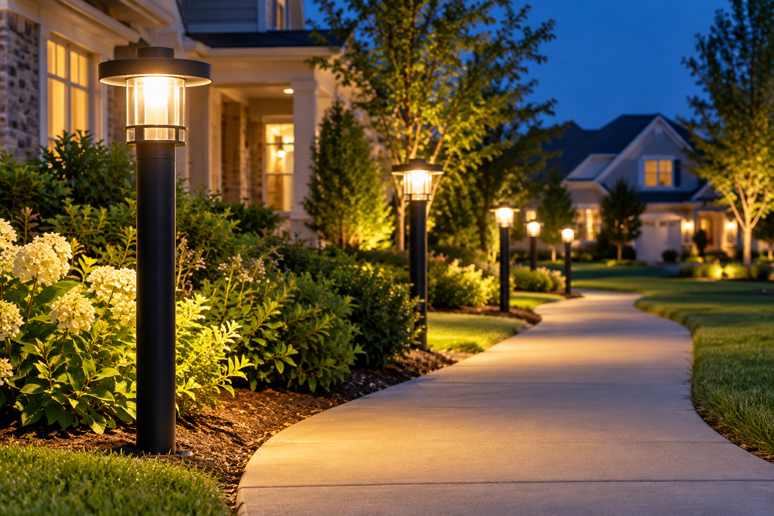 Pathway Lighting Poles for Safer Residential Areas