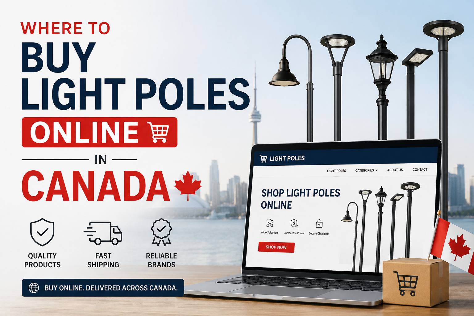 Where to Buy Light Poles Online in Canada
