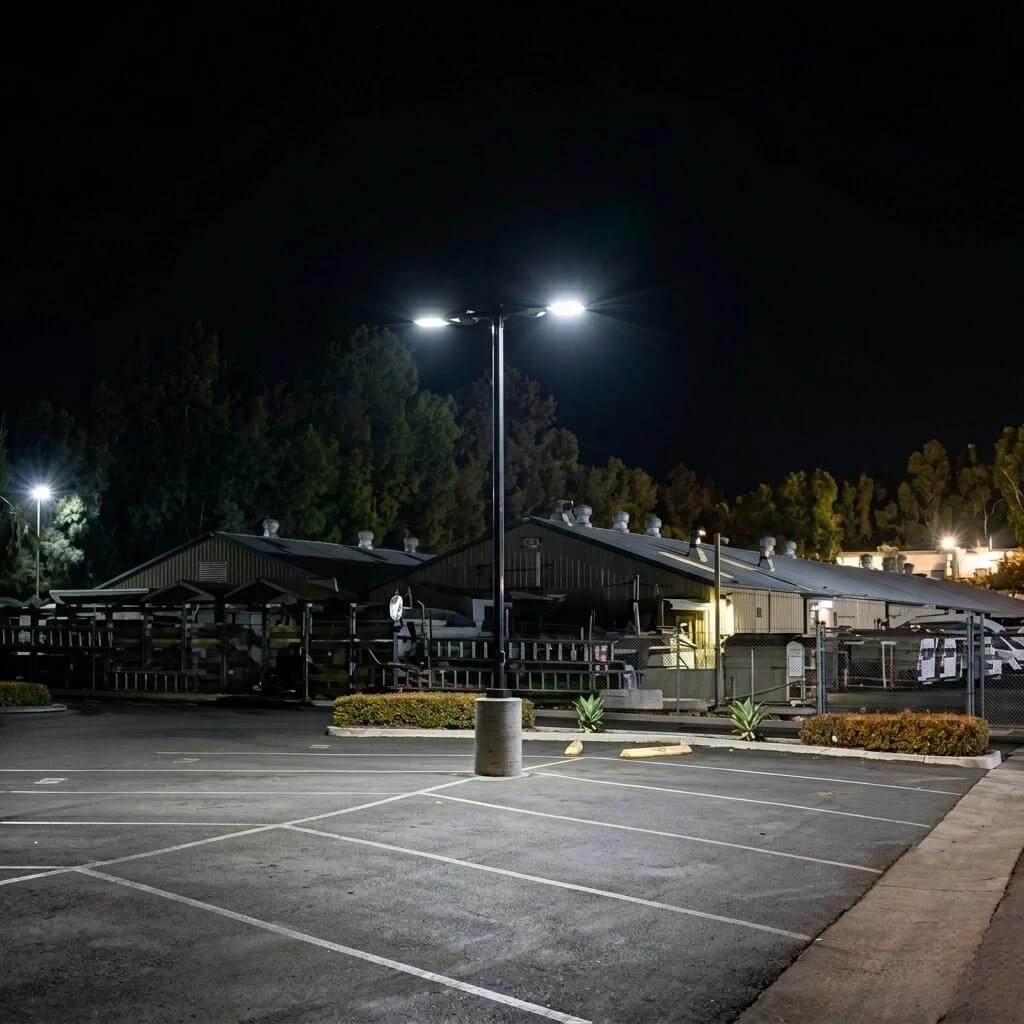 Solar Parking Lot Lights