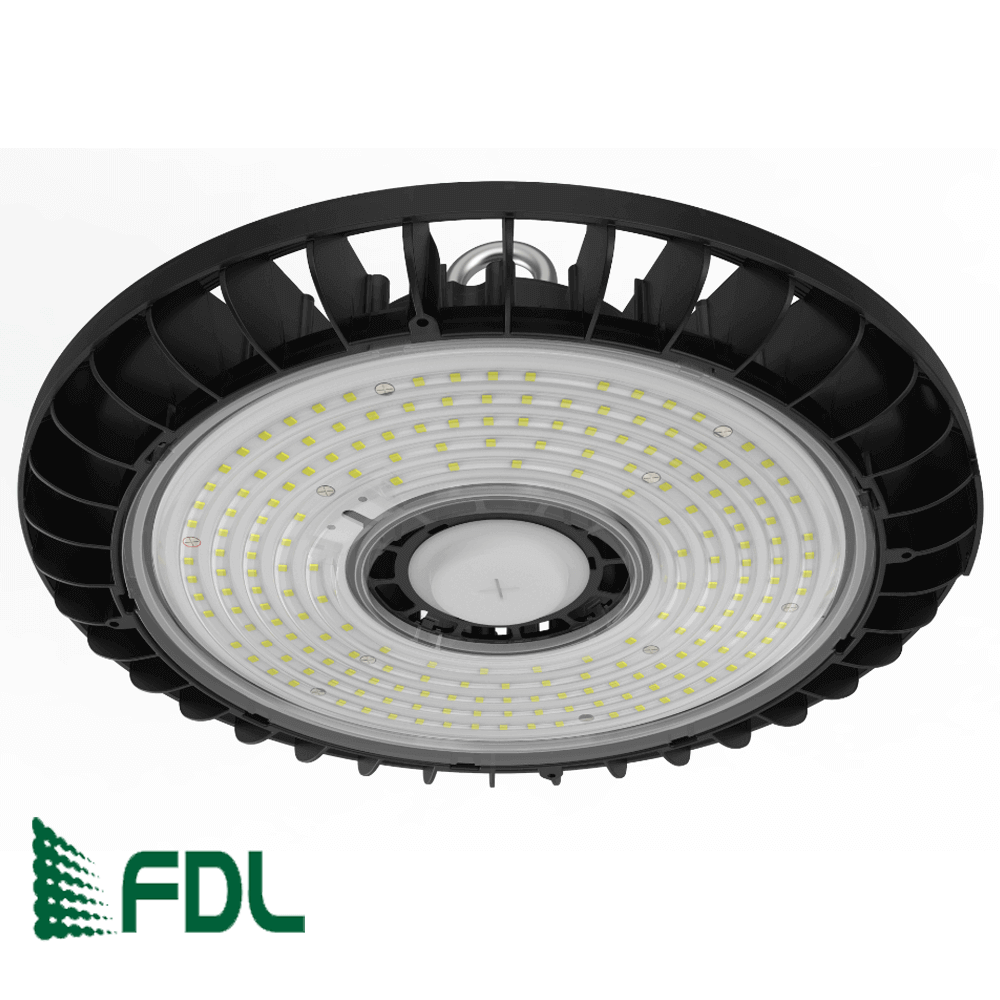 100 watt LED High Bay Smart Ready UFO 5000k 16400 Lumens cUL 120-347v 0-10v Dimmable 2 From LED Network