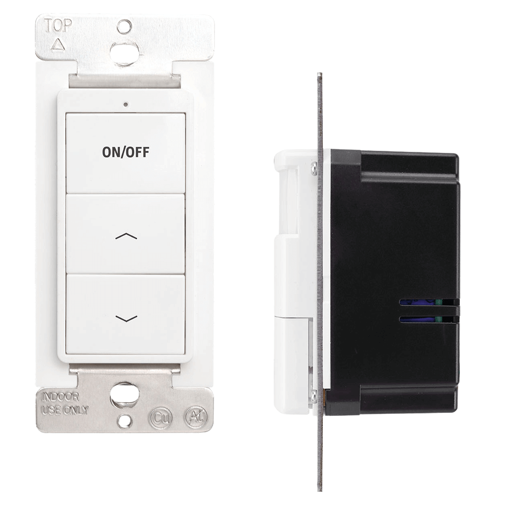 120-277v Wall Switch On Off Dim Up Dim Down 0-10v Keilton WP1013S UL DLC LNWMS-1013S For LN Wireless Lighting Controls From LED Network