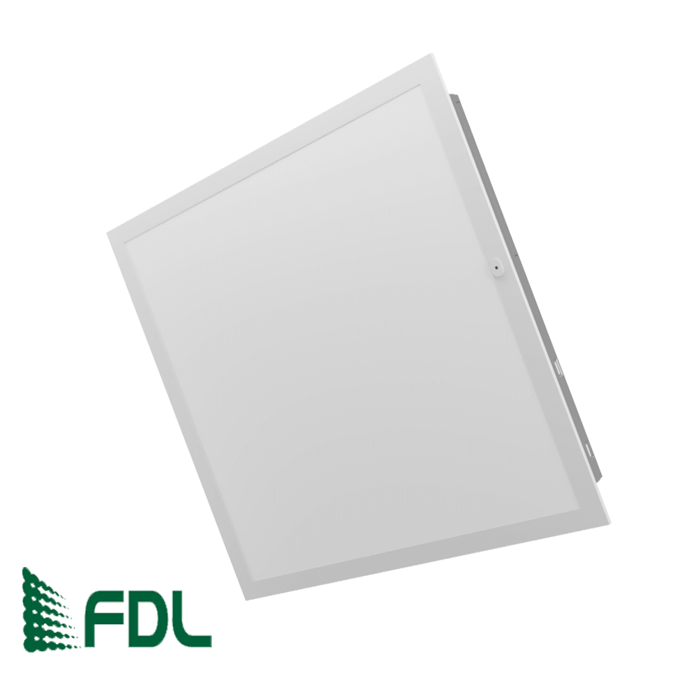 FD Lighting FDPL-22BL-40-3CCT-120-347-D-PIR Backlit 2x2 LED Panel Light with Sensor Base for PIR or NLC sensor/controller 3500K 4000K 5000K selectable 30 Watts 40 Watts 50 Watts selectable 120-347v 0-10v Dimmable ETL from LED Network