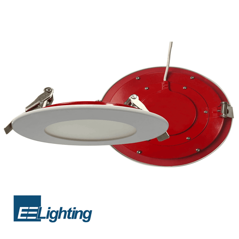 4” Fire Rated LED Downlight Recessed Fire Rated Pot Light 2 Hour Fire Rating UL263-2011 (R2022) ASTM E119-20 & CAN/ULC-S101-14 Fire Rating UL L505 L556 Wet Rated IC Rated Airtight Dimmable 5 CCT Selectable 9 Watts Up To 856 Lumens  From LED Network 2
