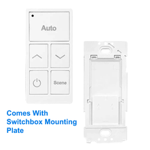 5-Button Wall Switch & Switchbox Mounting Plate Wireless Battery Powered Bluetooth Mesh LNWMS-1025 For LN Wireless Lighting Controls From LED Network