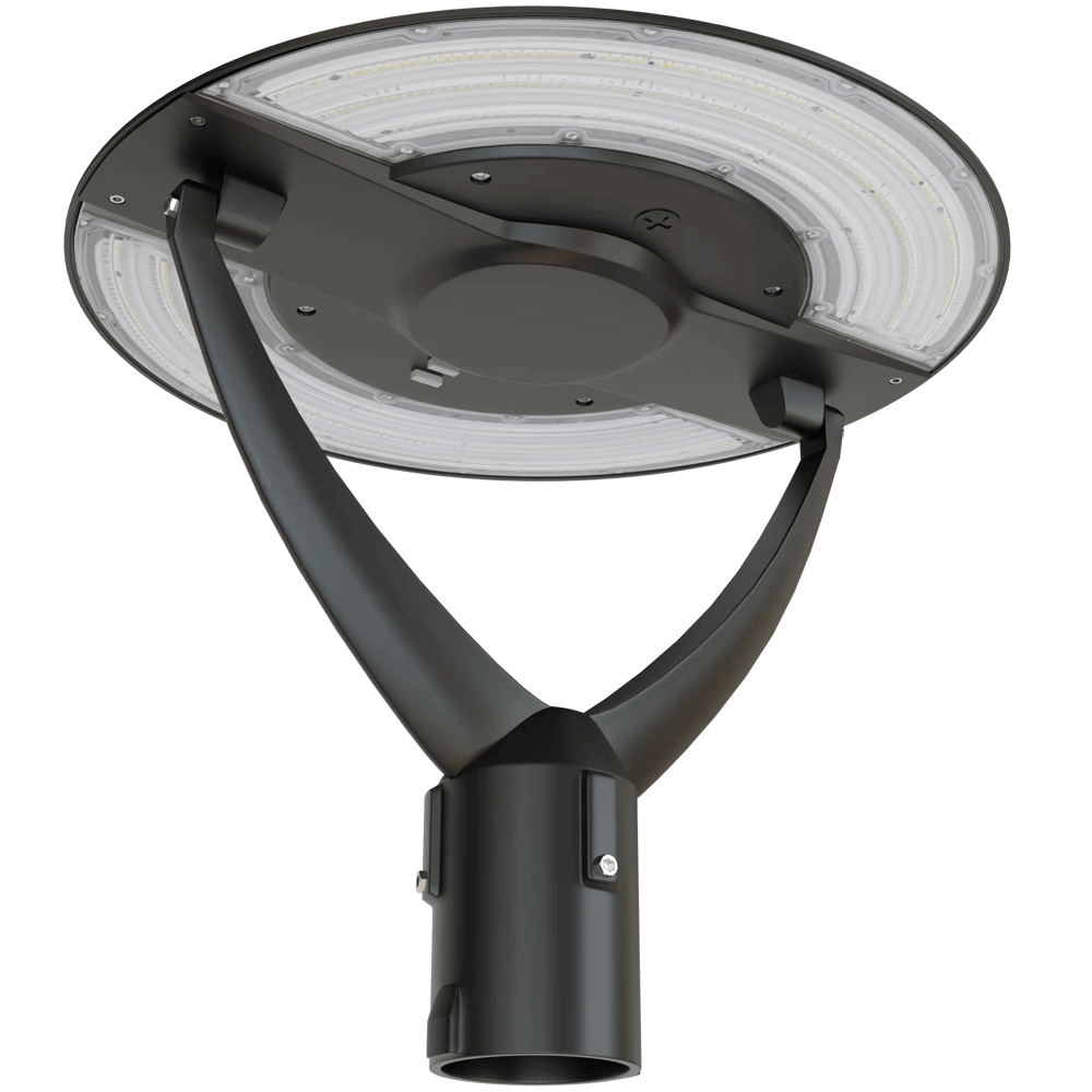 Exterior post light 60 watt 80 watt 100 watt adjustable cct adjustable 120-347v dimmable UL RENO LED RENO-PT-DV-MV-MCCT-R2 from LED Network 3