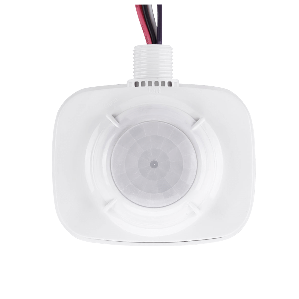 High Bay Networked PIR Occupancy Sensor And Controller Bluetooth Mesh Wireless 120-277v 0-10v Dimming LNFMS-104 Keilton EFS104 LN Lighting Controls From LED Network