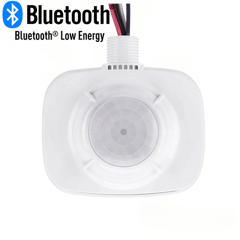 High Bay PIR Occupancy Sensor Controller Networked Wireless Bluetooth Mesh 120-277v 0-10v Dimming LNFMS-104 LN Wireless Lighting Controls From LED Network