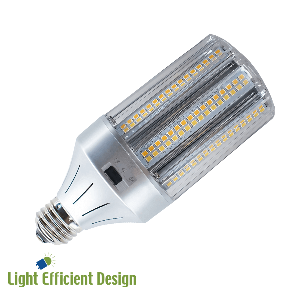 Light Efficient Design LED-8039E345-A 18 Watt 120-277v E26 Bollard Or Post Top B-Type Ballast Bypass LED Retrofit Bulb Replaces 100W HID Up to 2610 Lumens 3000k 4000k 5000k Selectable from LED Network