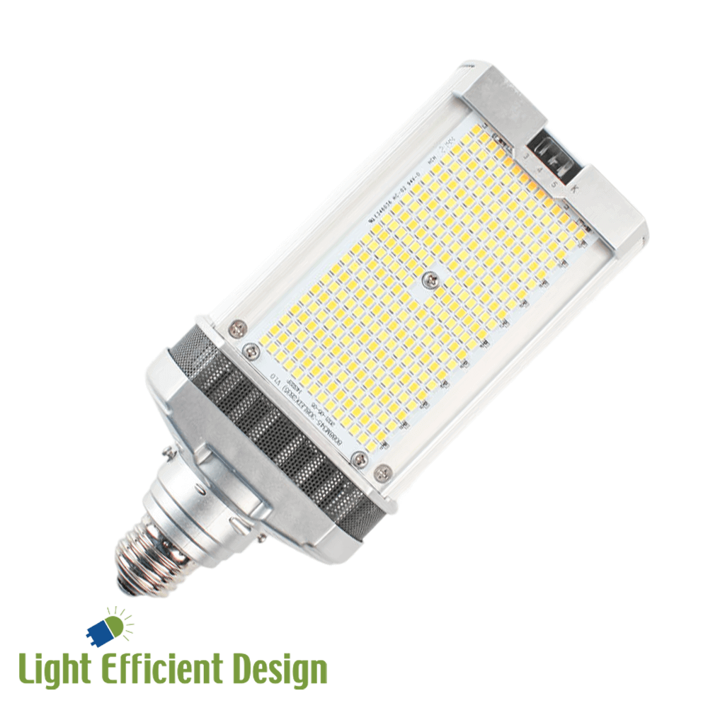 Light Efficient Design LED-8088E345CD-G4 50 Watt E26 Base 347 Volt B-Type Ballast Bypass LED Retrofit Lamp to Replace Up To 175 Watt HID Lamps 3000K 4000K 5000K selectable from LED Network