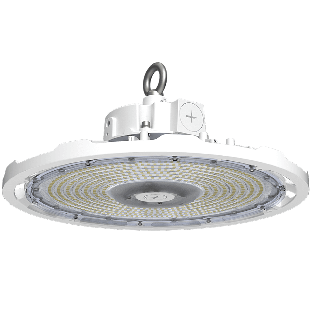 LED UFO High Bay 90W 120W 150W White 3 CCT 120-347v Dimmable DLC UL From LED Network