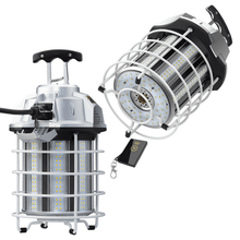 The Light Efficient Design LED-9010-50K Temporary Job Site Light is Ideal or Work Sites and Home Workshops, It features LED Chips on the Sides and Bottom for ideal light spread, and a Remote Control Comes with the Light. From LED Network