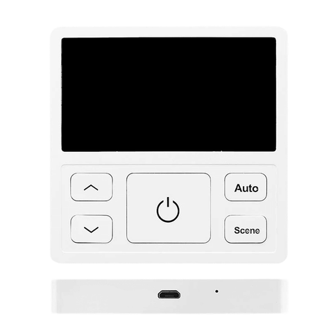 NWMS-1015S Wireless Wall Switch For Networked Lighting Controls Battery Powered Solar Powered Micro USB Powered Keilton WP1015S LN Wireless Lighting Controls From LED Network