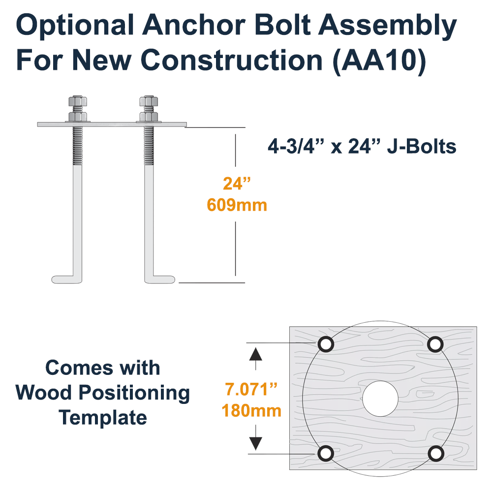 20 ft Light Pole 5 inch square aluminum with tenon mount black white bronze from LED Network