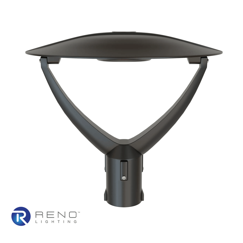 Outdoor post light 40 watt 50 watt 60 watt adjustable cct adjustable 120-347v dimmable UL RENO LED RENO-PT-DV-MV-MCCT-R1 from LED Network 2