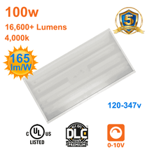 High Output 100watt High Bay 4000k 16600 Lumens 120-347v cUL Dimmable 1