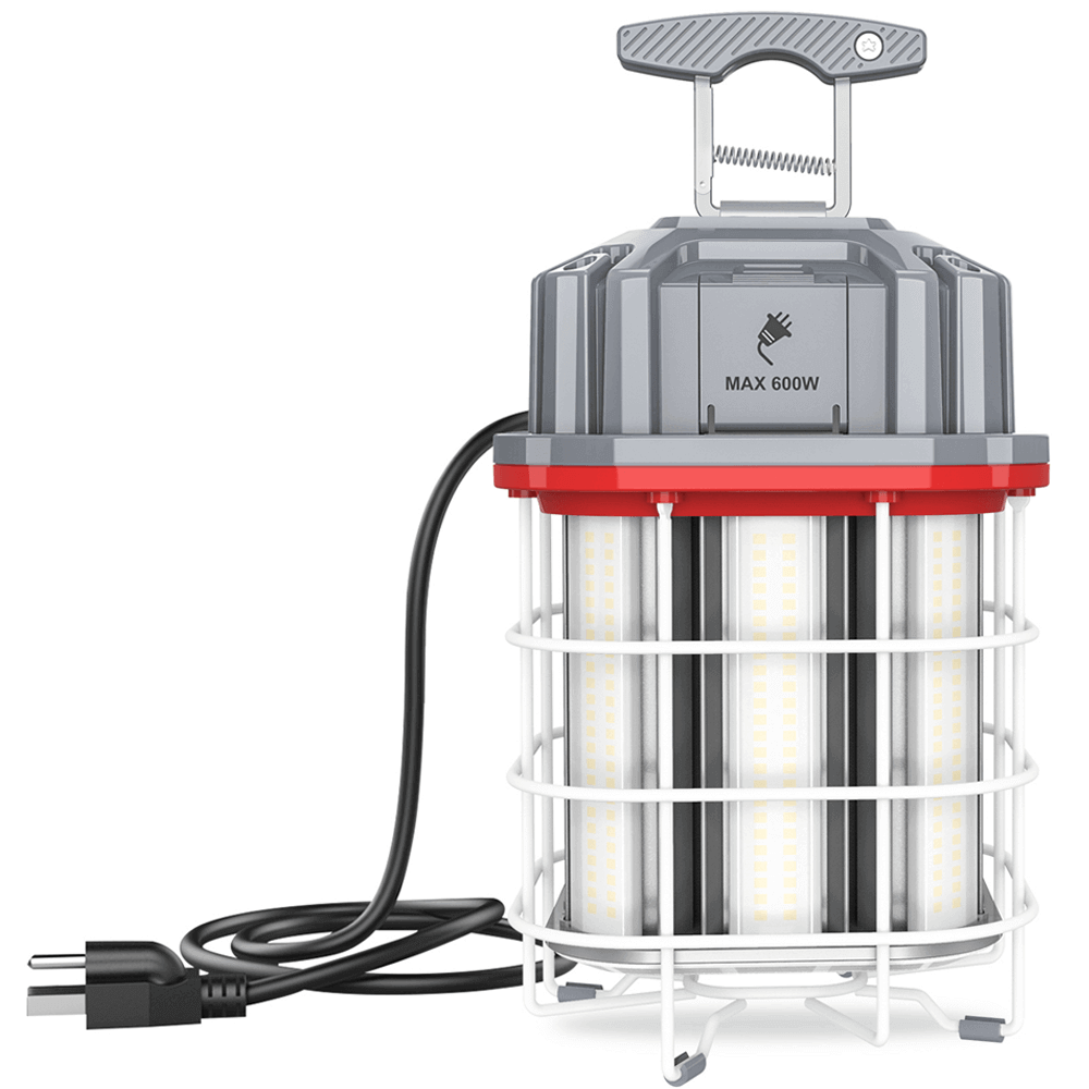 150 Watt Linkable LED Temporary Work Light Construction Light 5000k 21000 Lumens cETL 100-277v LED Network 1