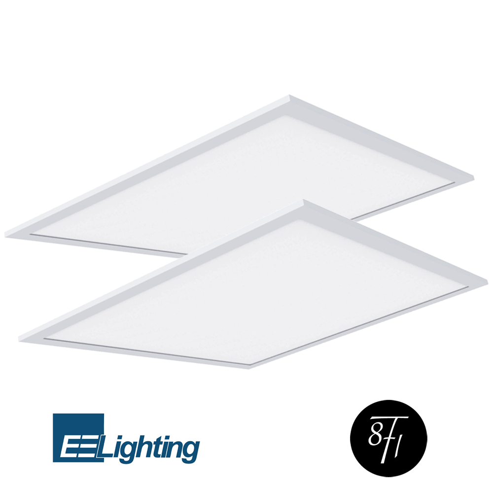 2x2 Edge Lit LED Panel Light 3 Wattage 3CCT 120-347v cUL Smart Wireless Network Controls Ready 2