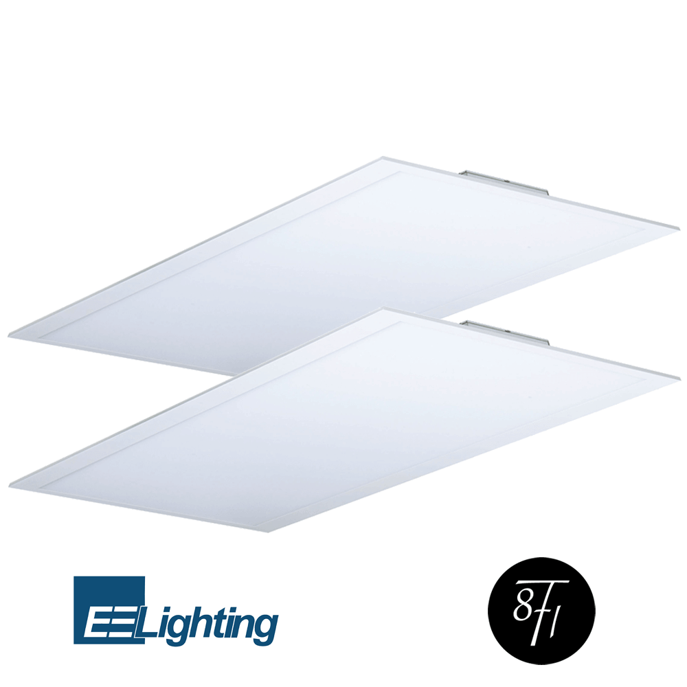 2x4 Edge Lit LED Panel Light 3 Wattage 3CCT 120-347v cUL Smart Wireless Network Controls Ready 2