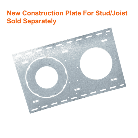 Stud Joist Plate For 8 Pack 4" Pot Light LED Downlight 3 Wattages 3 CCT 120-347v cUL