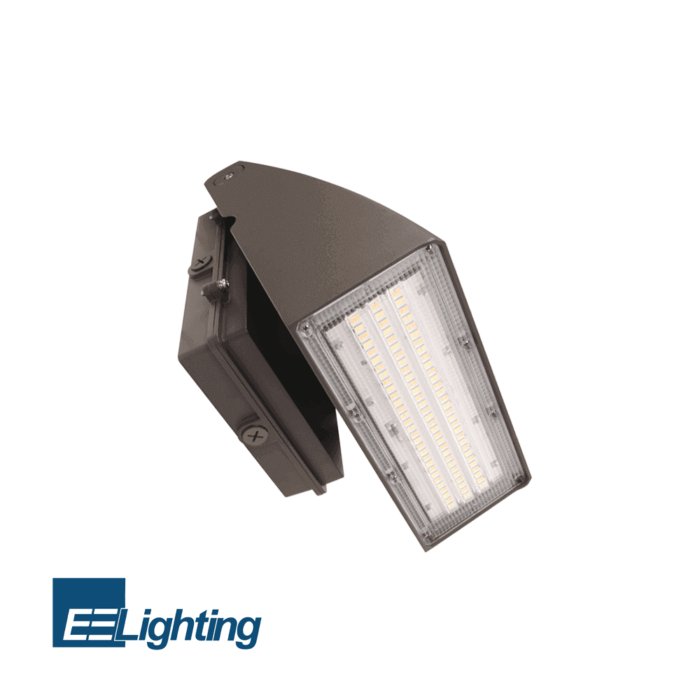 Adjustable LED Outside Wall Light 60 80 100 Watts 3 CCT Selectable cUL 120-347v Dimmable 2