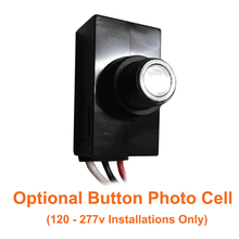 Button Photo Cell For 100watt Flood Light Parking Lot Light 3000k 15000 Lumens 120-347v cUL