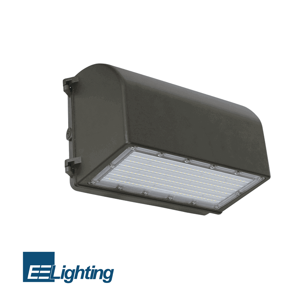 60watt Full Cut-Off LED Outside Wall Light 3000k 7800 Lumens cUL 120-347v 2