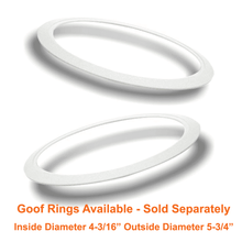 Goof Rings For Thin LED Pot Light 4 Inch Downlight 10watts 600 Lumens 5 CCT 120v cETL Dimmable 