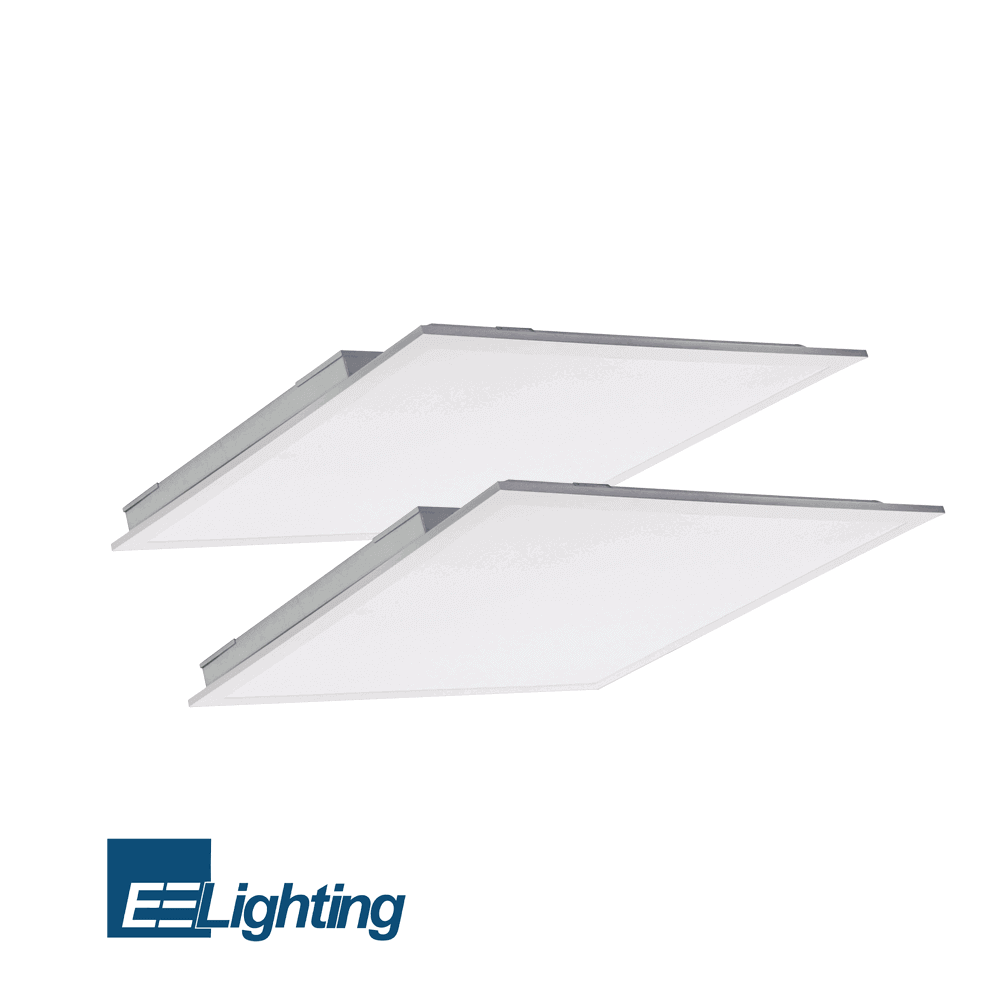 2 Pack 2'x2' Back Lit LED Panel Light 3 Wattage And 3CCT Selectable cETL 120-347v 2