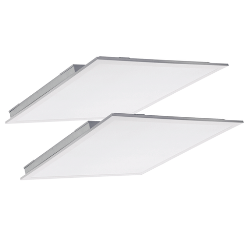 2 Pack 2'x2' Back Lit LED Panel Light 3 Wattage And 3CCT Selectable cETL 120-347v
