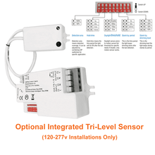 Motion Sensor For 45watt LED Garage Light 4000k 6900 Lumens 120-347v cUL 0-10v Dimmable