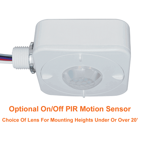 Motion Sensor For 4 Foot LED Shop Light 3 Wattage Selectable 3500k 120-347v cUL 0-10v Dimmable