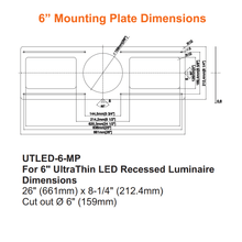 Mounting Plate For LED Pot Light 6 Inch Downlight