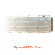 Wire Guard For 4 Foot LED Shop Light 3 Wattage Selectable 4000k 120-347v cUL 0-10v Dimmable
