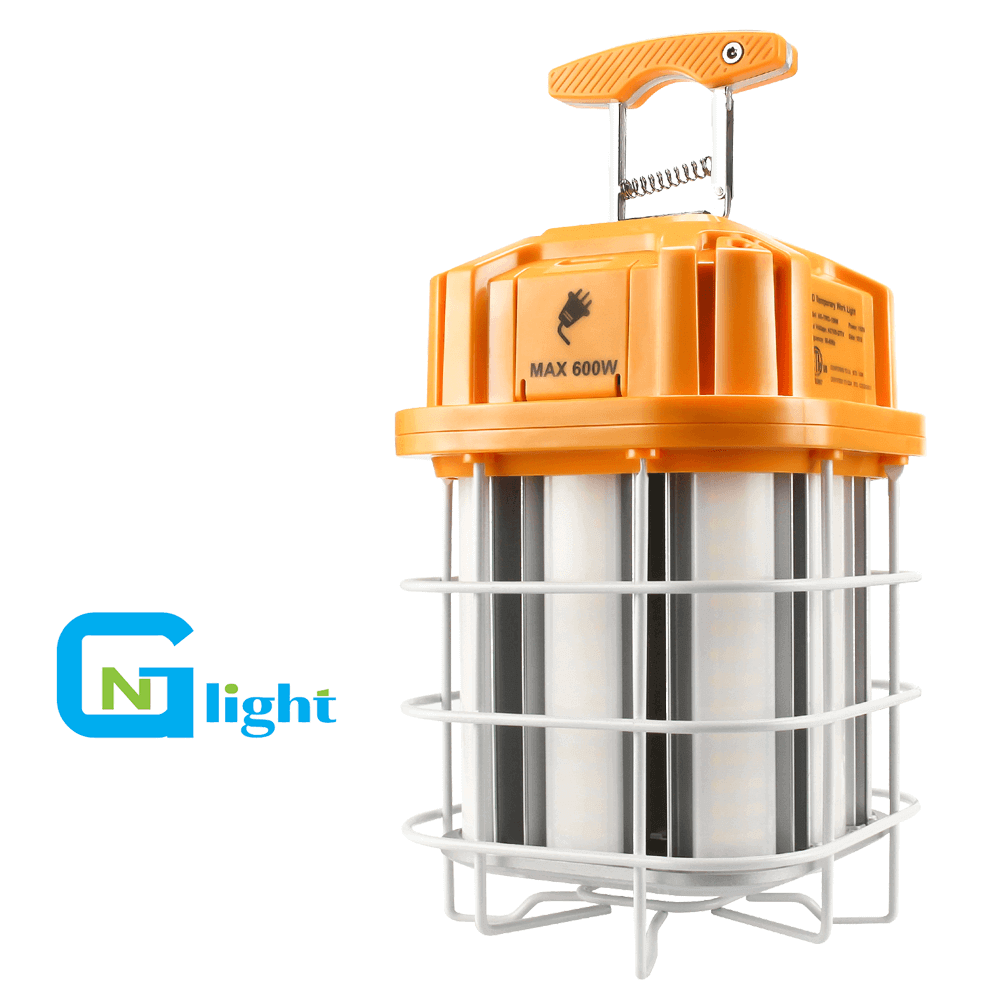 Work Light Construction Light 150w 5000k 120-277v cETL Orange Linkable LED Network 2